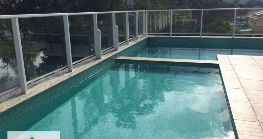 Cobertura com 3 dormitórios à venda, 208 m² por r$ 1.700.000,00 - jardim primavera - caraguatatuba/sp