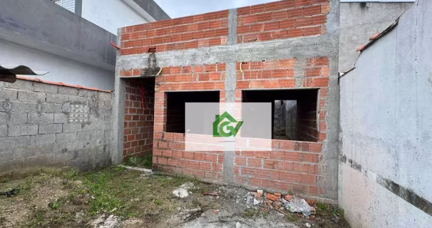 Casa com 3 dormitórios à venda, 75 m² por r$ 290.000,00 - c mar - são sebastião/sp