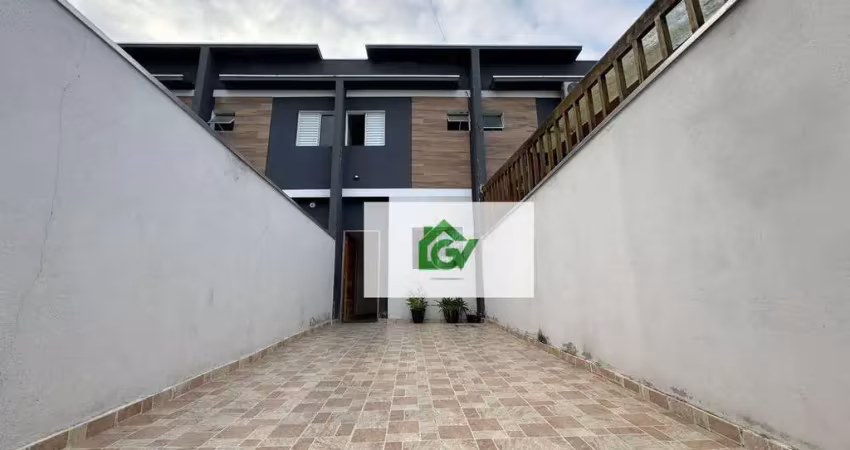 Sobrado à venda, 70 m² por r$ 335.000,00 - jardim tarumãs - caraguatatuba/sp