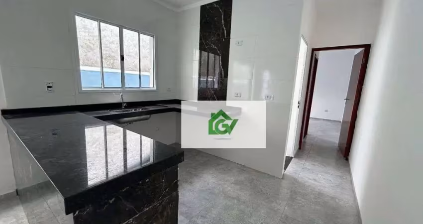 Casa com 2 dormitórios à venda, 63 m² por r$ 371.000,00 - morro do algodão - caraguatatuba/sp