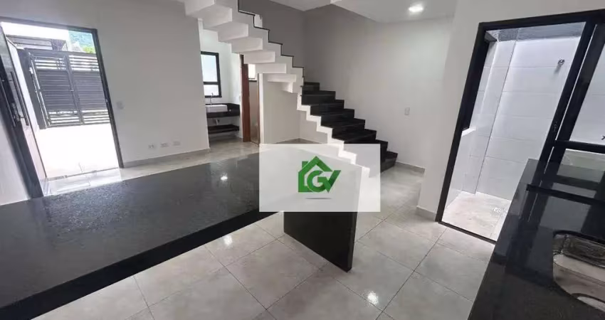 Casa com 2 dormitórios à venda, 75 m² por r$ 430.000,00 - massaguaçu - caraguatatuba/sp