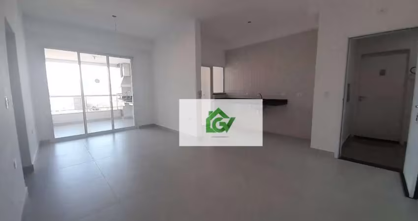 Apartamento com 2 dormitórios suíte à venda, 77 m² por r$ 600.000 - britânia - caraguatatuba/sp