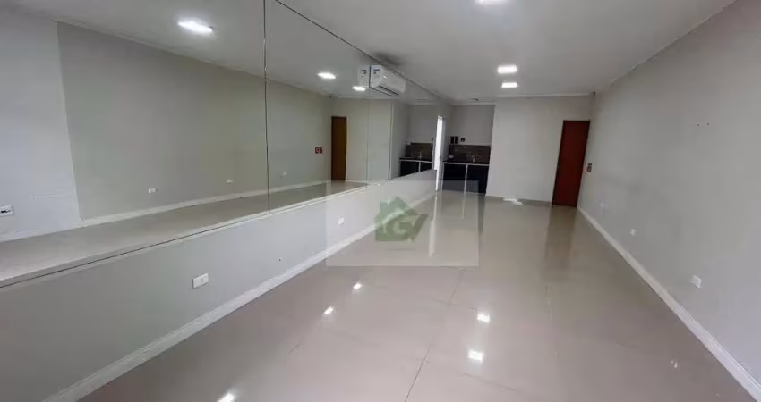 Sala para alugar, 39 m² por r$ 3.500,00/mês - sumaré - caraguatatuba/sp