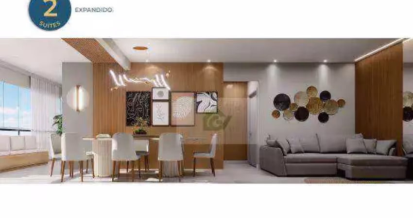 Apartamento com 2 dormitórios à venda, 66 m² por r$ 498.200,00 - porto novo - caraguatatuba/sp