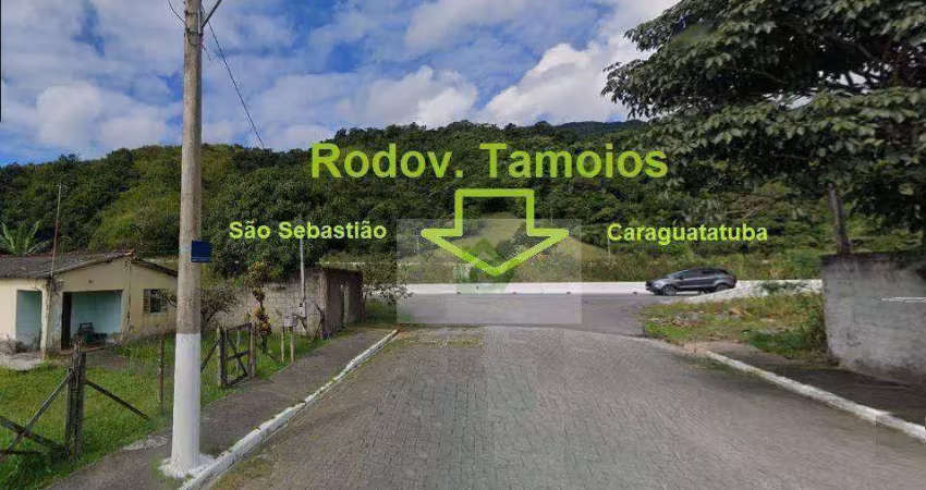 Terreno gigante à venda, 1000 m² por r$ 600.000 - jaraguá - são sebastião/sp