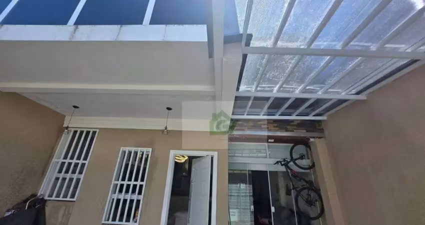 Casa com 3 dormitórios à venda, 124 m² por r$ 590.000,00 - balneario mar azul  - caraguatatuba/sp