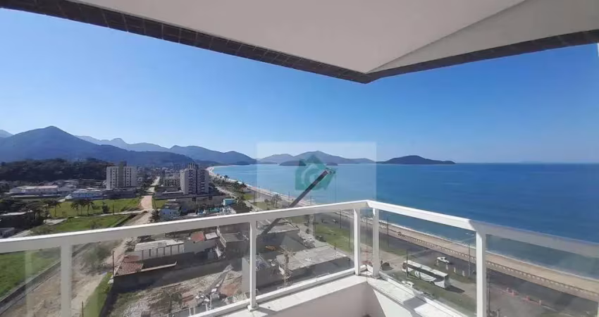 Cobertura com 3 dormitórios suítes à venda, 192 m² por r$ 1.800.000 - massaguaçu - caraguatatuba/sp