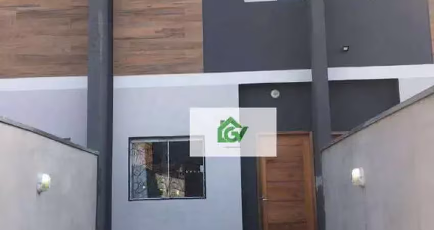 Sobrado com 2 dormitórios à venda, 70 m² por r$ 360.000,00 - jardim tarumãs - caraguatatuba/sp