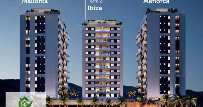 Apartamento com 3 dormitórios à venda, 115 m² por r$ 800.000,00 - martim de sá - caraguatatuba/sp
