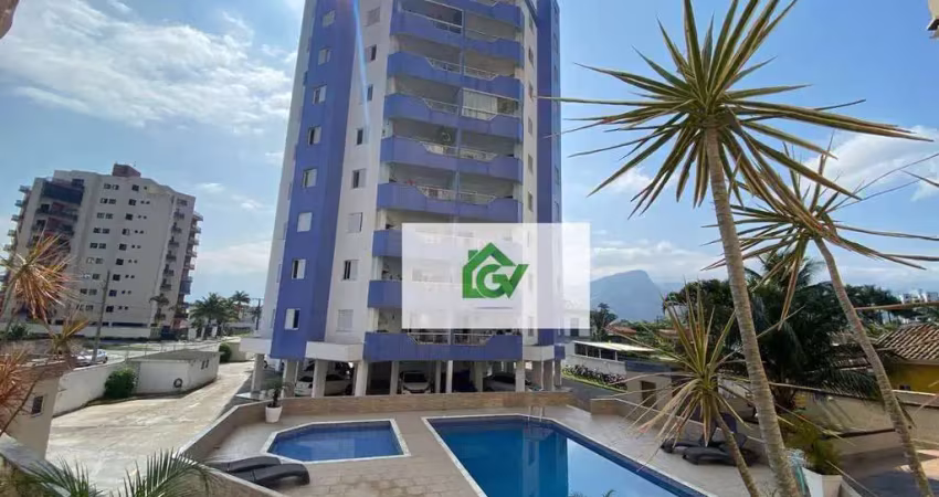 Apartamento com 3 dormitórios à venda, 83 m² por r$ 850.000,00 - aruan - praia do aruan - caraguatatuba/sp