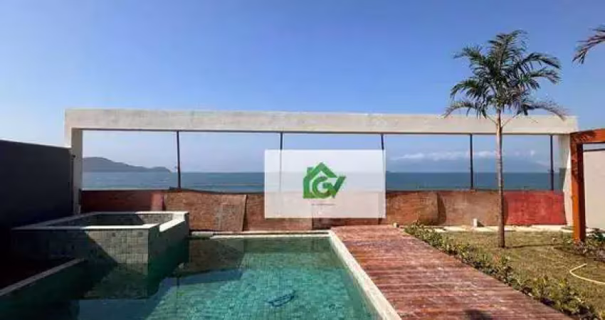 Casa com 3 dormitórios à venda, 236 m² por r$ 4.200.000,00 - massaguaçu - caraguatatuba/sp