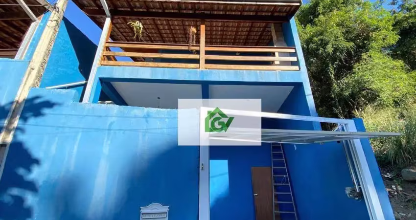 Casa com 3 dormitórios à venda, 90 m² por r$ 700.000,00 - p cruz - são sebastião/sp