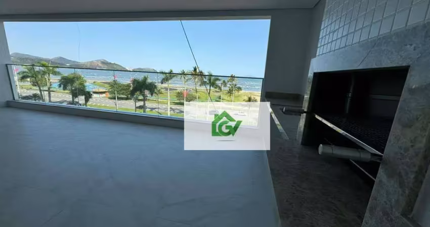 Apartamento com 4 dormitórios à venda, 190 m² por r$ 2.933.840,85 - indaiá - caraguatatuba/sp