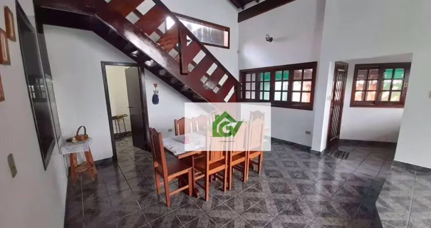 Casa com 5 dormitórios à venda, 350 m² por r$ 900.000,00 - pontal de santa marina - caraguatatuba/sp