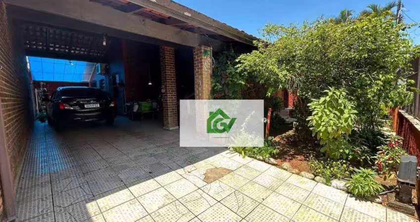 Casa com 3 dormitórios à venda, 192 m² por r$ 850.000,00 - indaiá - caraguatatuba/sp