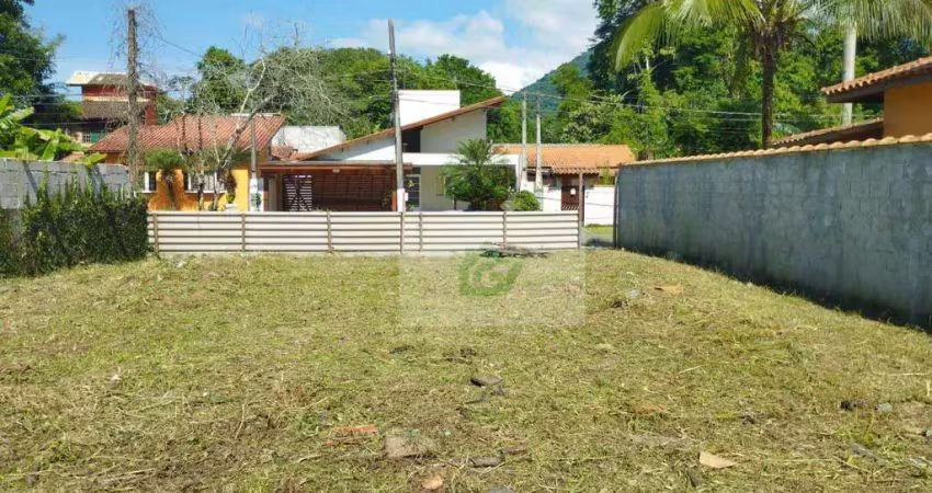 Terreno grande à venda, 384 m² por r$ 350.000 - massaguaçu - caraguatatuba/sp
