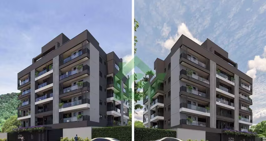 Apartamento com 1 dormitório suíte à venda, 42 m² por r$ 356.000 - toninhas - ubatuba/sp