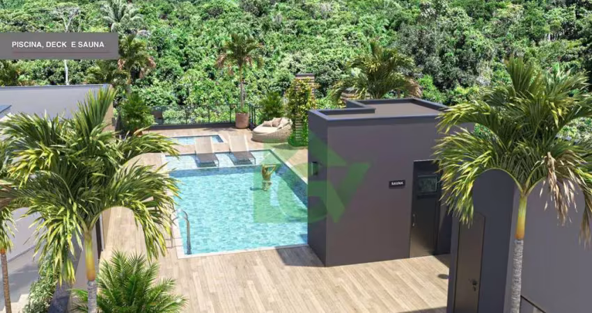 Apartamento com 1 dormitório suíte à venda, 40 m² por r$ 361.000 - toninhas - ubatuba/sp