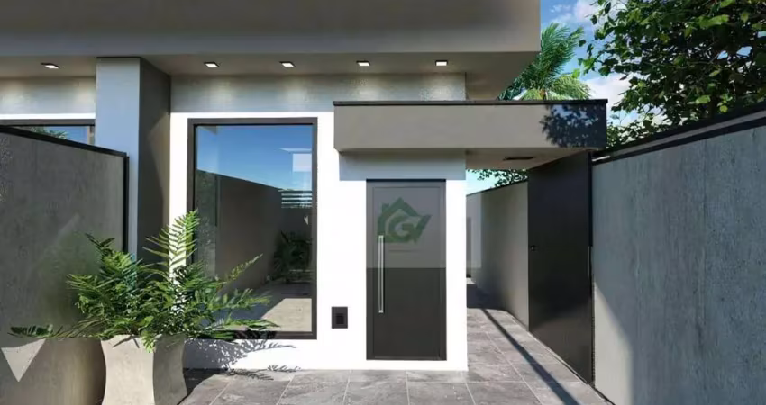 Casa com 2 dormitórios à venda, 62 m² por r$ 420.000,00 - balneário dos golfinhos - caraguatatuba/sp