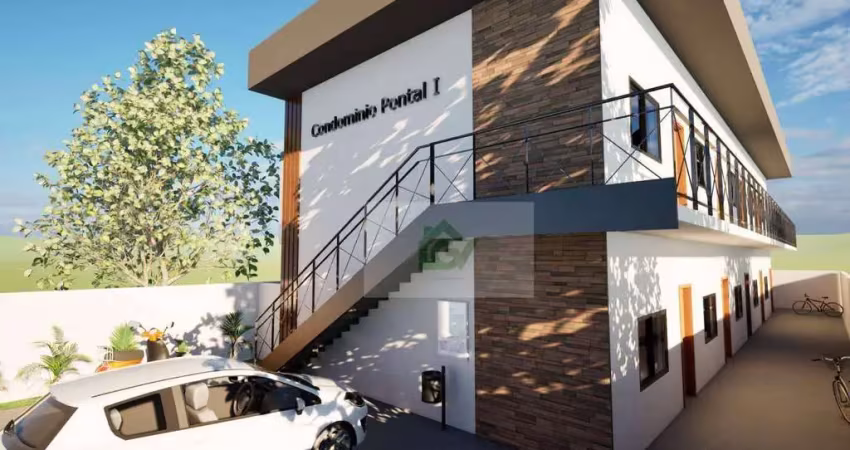 Casa com 1 dormitório à venda, 36 m² por r$ 280.000,00 - pontal de santa marina - caraguatatuba/sp