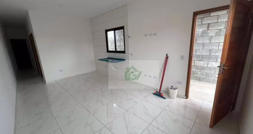Casa com 2 dormitórios à venda, 52 m² por r$ 290.000,00 - balneário dos golfinhos - caraguatatuba/sp