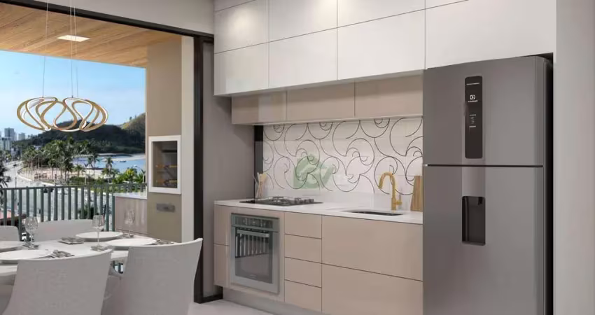 Apartamento com 1 dormitório suíte à venda, 48 m², preços sob consulta - centro - caraguatatuba/sp
