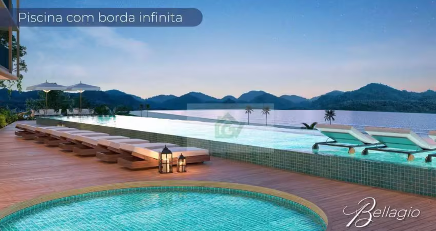 Apartamento com 3 dormitórios 2 suítes e terraço à venda, 236 m², preços sob consulta - centro - caraguatatuba/sp