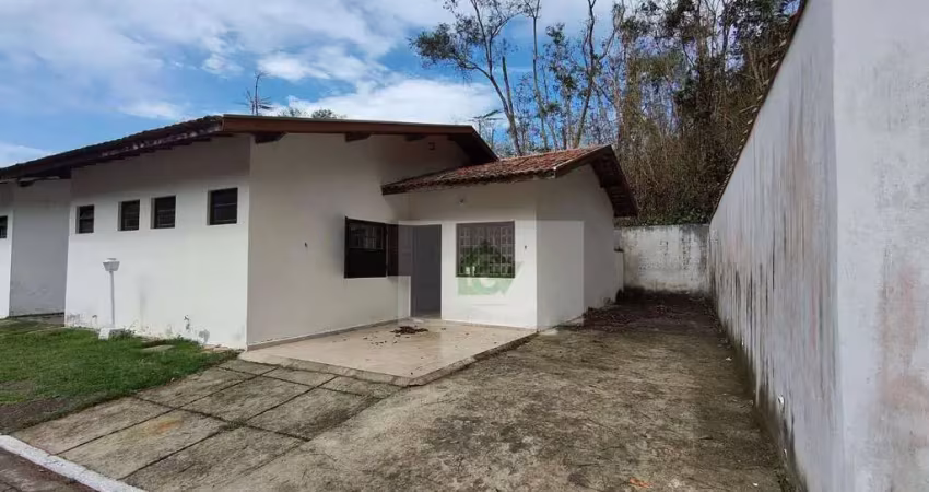 Casa com 2 dormitórios à venda, 58 m² por r$ 330.000,00 - cidade jardim - caraguatatuba/sp