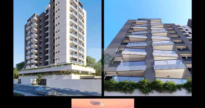 Apartamento com 2 dormitórios suíte à venda, 74 m² por r$ 550.000 - sumaré - caraguatatuba/sp