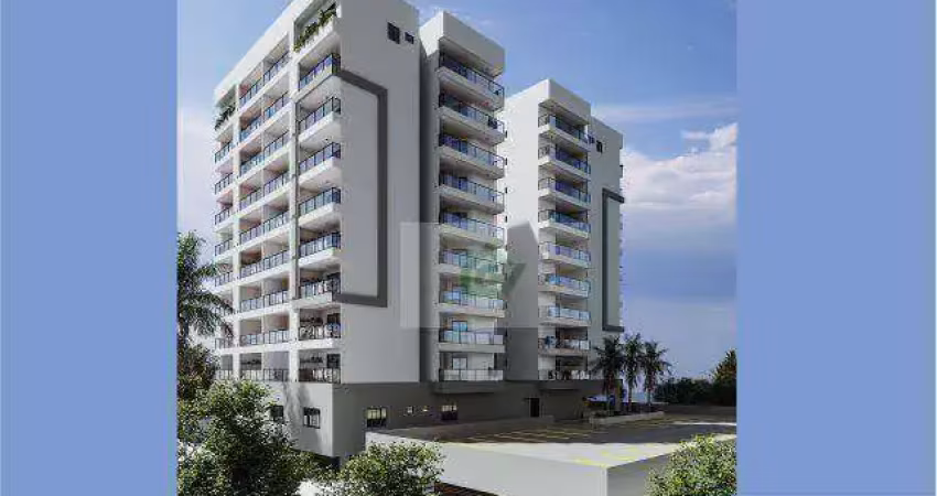 Apartamento studio com 1 dormitório à venda, 39 m² por r$ 380.000 - praia das palmeiras - caraguatatuba/sp
