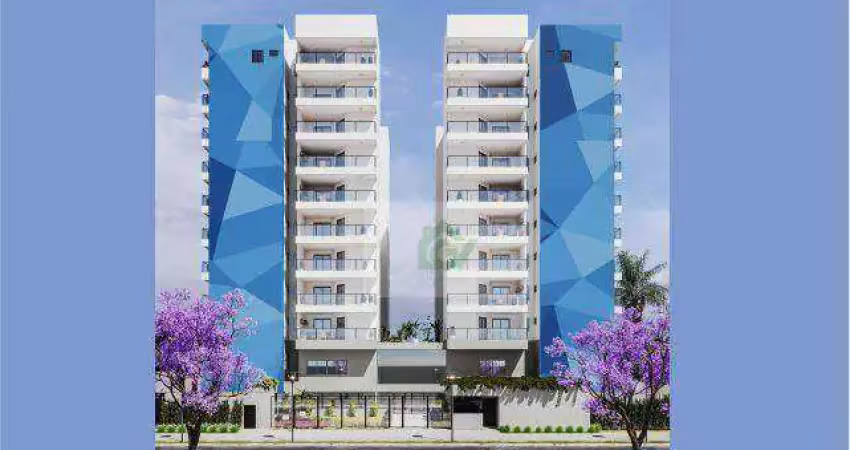 Apartamento com 1 dormitório à venda, 48 m² por r$ 385.000,00 - praia das palmeiras - caraguatatuba/sp