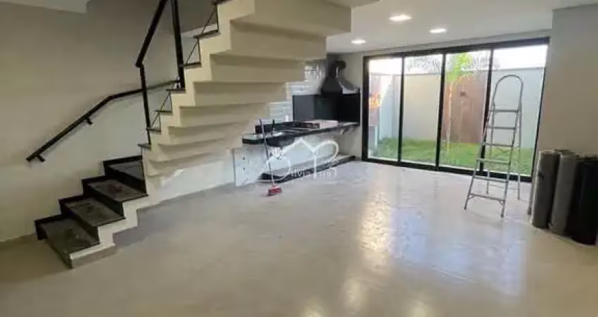 Sobrado novo com 3 dorms em condomínio fechado no jardim dos impérios indaiatuba