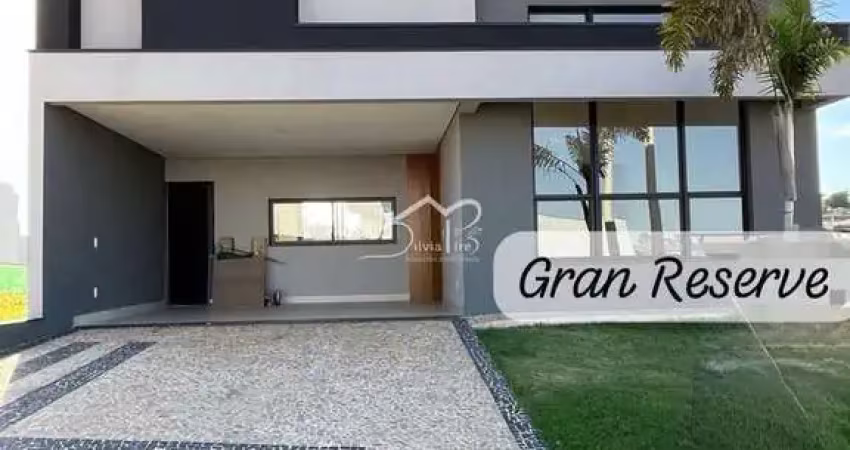 Casa nova 3 suítes e piscina à venda condomínio park gran reserve em indaiatuba