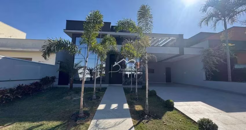 Casa 4 suítes planejados e piscina à venda no condomínio dona lucilla indaiatuba