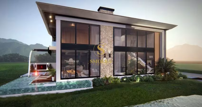 Casa em condomínio fechado com 4 quartos à venda na Rua Lagoinha, Pedra Branca, Palhoça