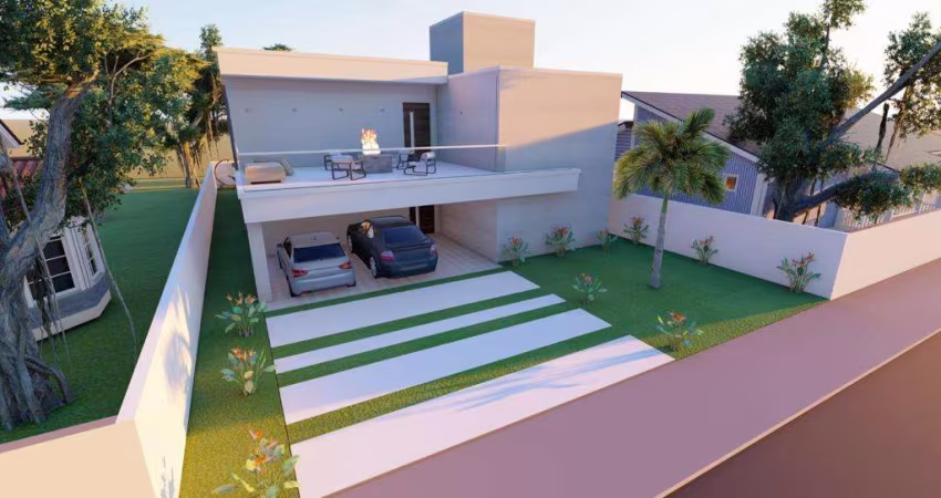 Casa para Venda em Florianópolis, Ingleses do Rio Vermelho, 4 dormitórios, 4 suítes, 2 banheiros, 4 vagas