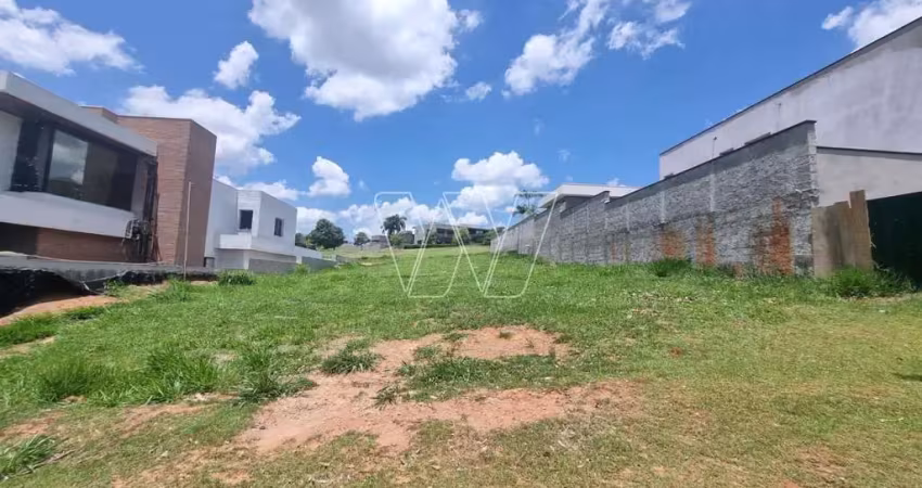 Terreno em condomínio fechado à venda na Avenida Isaura Roque Quércia, km 5, Loteamento Residencial Pedra Alta (Sousas), Campinas
