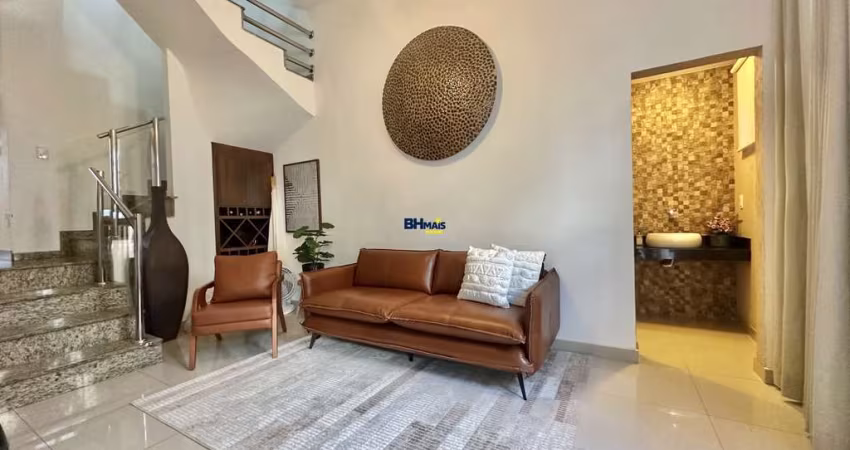 Casa em condomínio fechado com 3 quartos à venda na Rua Castelo de Alenquer, 100, Castelo, Belo Horizonte