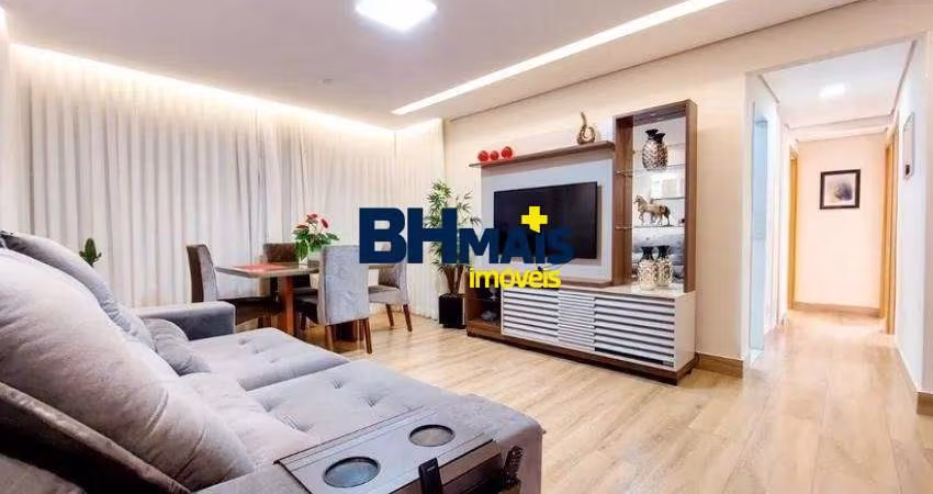 Apartamento com 3 quartos à venda na Rua Cantor Luiz Gonzaga, 291, Castelo, Belo Horizonte