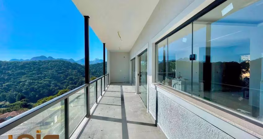 Casa com 4 dormitórios à venda, 223 m² por r$ 990.000,00 - albuquerque - teresópolis/rj