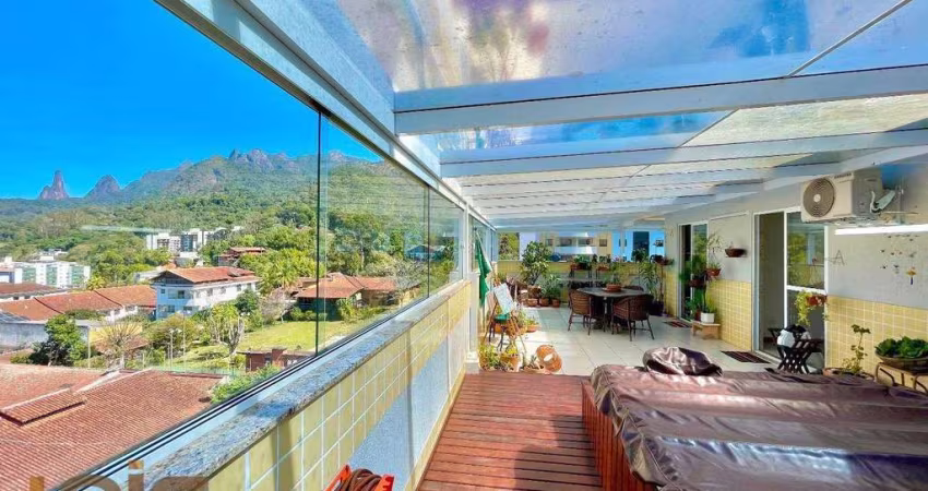 Cobertura com 3 dormitórios à venda, 218 m² por R$ 2.100.000,00 - Alto - Teresópolis/RJ