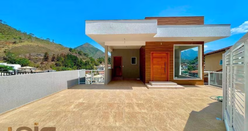 Casa com 3 dormitórios à venda, 211 m² por R$ 1.390.000,00 - Tijuca - Teresópolis/RJ