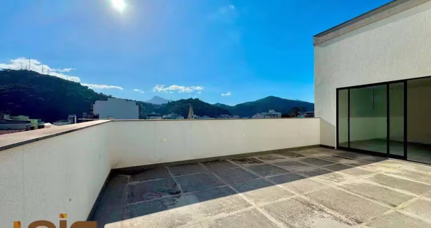 Cobertura com 3 dormitórios à venda, 139 m² por r$ 1.500.000,00 - várzea - teresópolis/rj