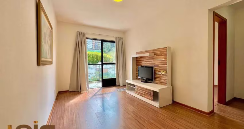 Apartamento com 1 dormitório à venda, 43 m² por r$ 395.000,00 - alto - teresópolis/rj