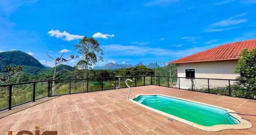 Casa com 2 dormitórios à venda, 150 m² por r$ 850.000,00 - albuquerque - teresópolis/rj