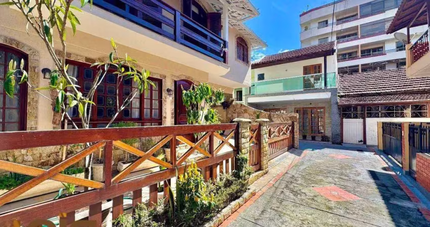 Casa com 4 dormitórios à venda, 247 m² por r$ 790.000,00 - alto - teresópolis/rj