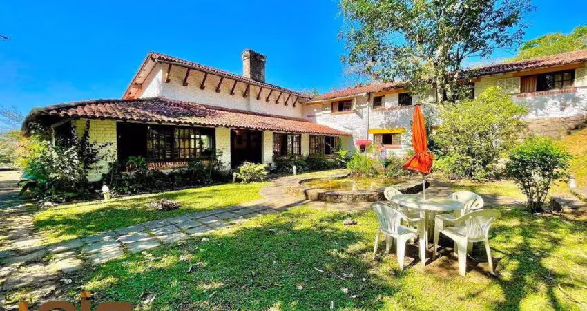 Casa com 6 dormitórios à venda, 5500 m² por r$ 8.500.000,00 - barreira - guapimirim/rj