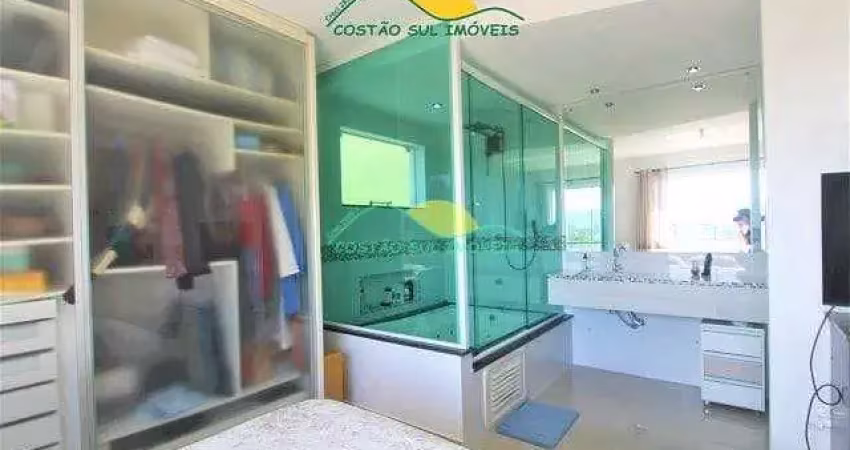 Casa com 10 quartos, escriturada, com possibilidade para pousada no córrego grande - florianópolis/