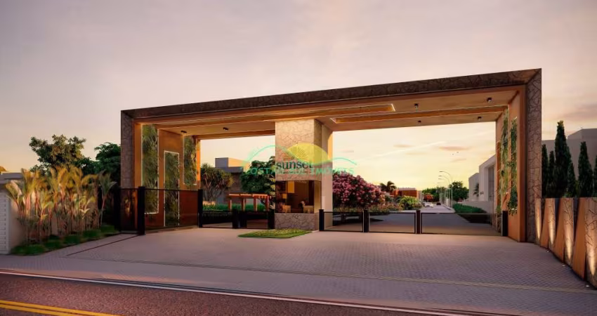Terrenos planos, de 210m² até 887m², com possibilidade de pagamento parcelado junto a Urbanizadora,