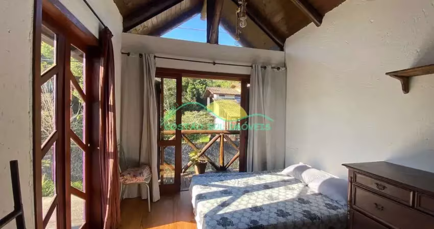 Locação de diárias- casa rústica a 200 metros da praia – refúgio natural em ribeirão da ilha - flor